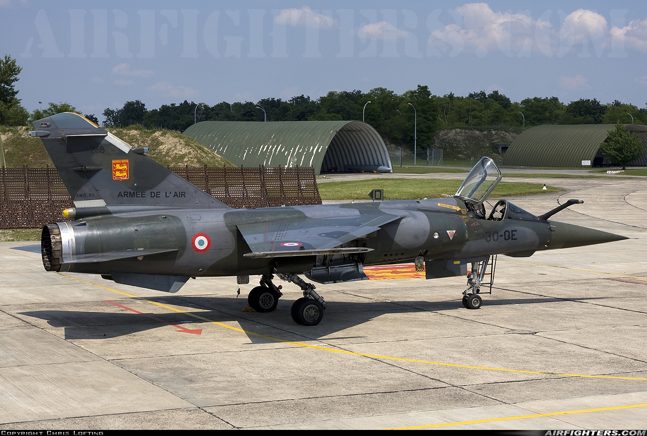 France - Air Force Dassault Mirage F1CT 268 at Colmar - Meyenheim (LFSC), France