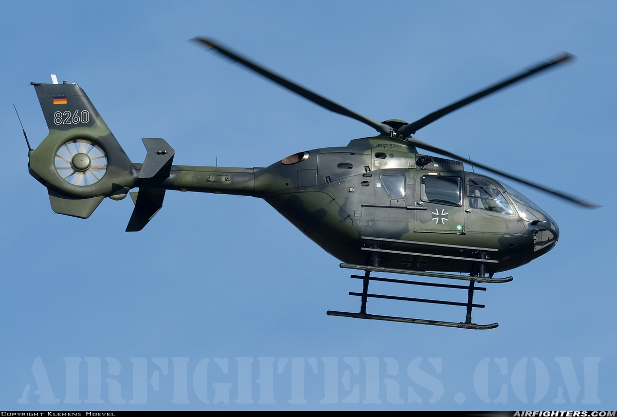 Germany - Army Eurocopter EC-135T1 82+60 at Munster / Osnabruck (- Greven) (FMO / EDDG), Germany