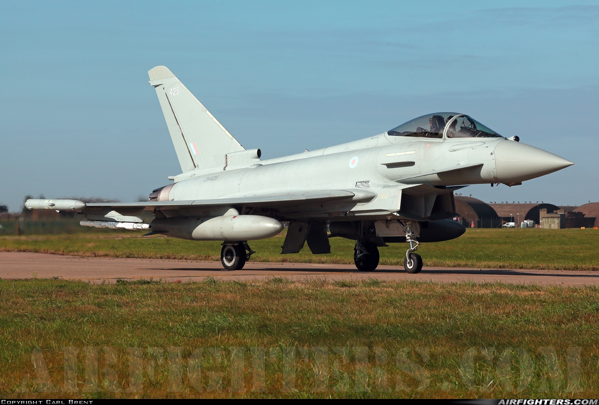 UK - Air Force Eurofighter Typhoon FGR4 ZK425 at Coningsby (EGXC), UK