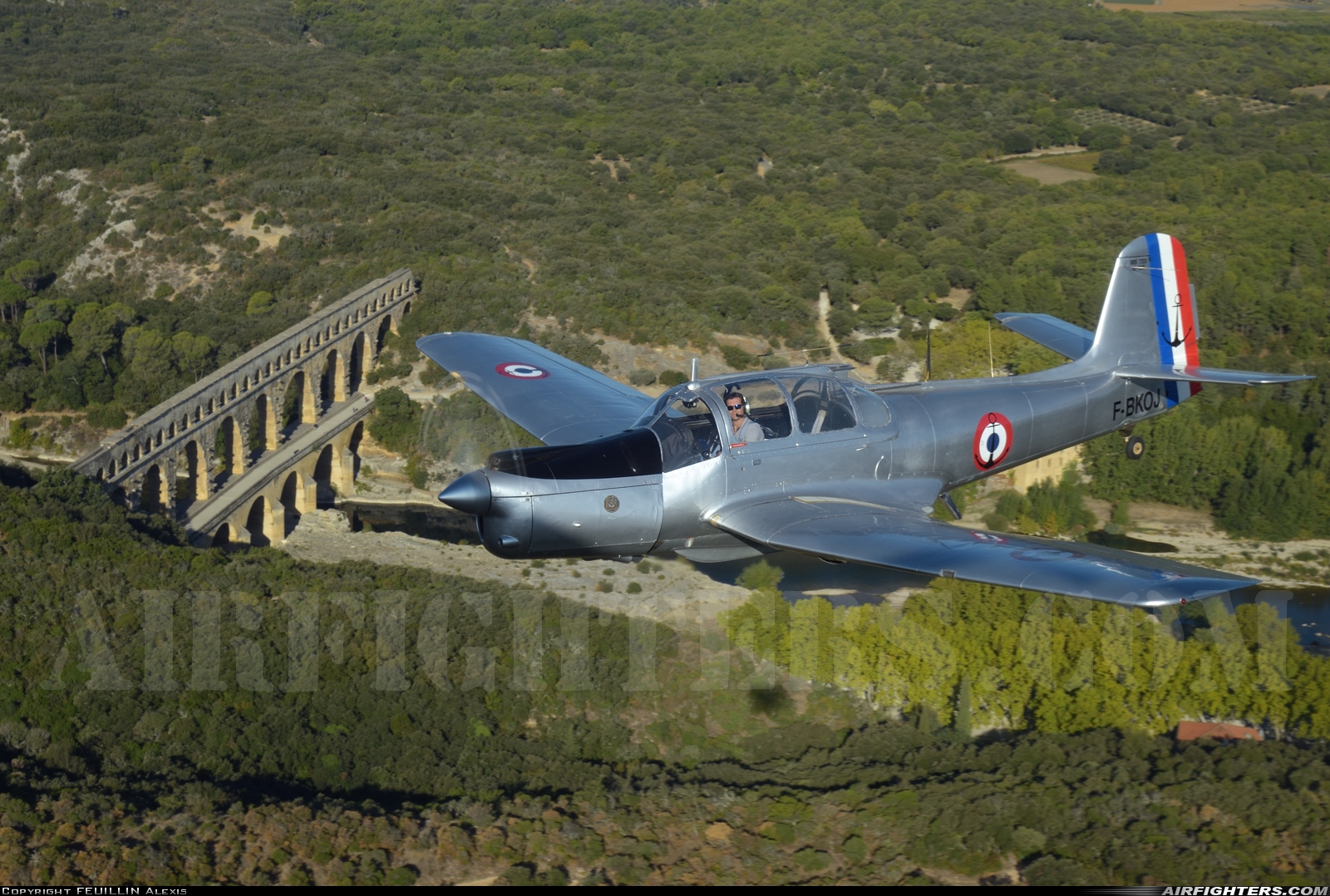 Private Morane-Saulnier MS.733 Alcyon F-BKOJ at In Flight, France