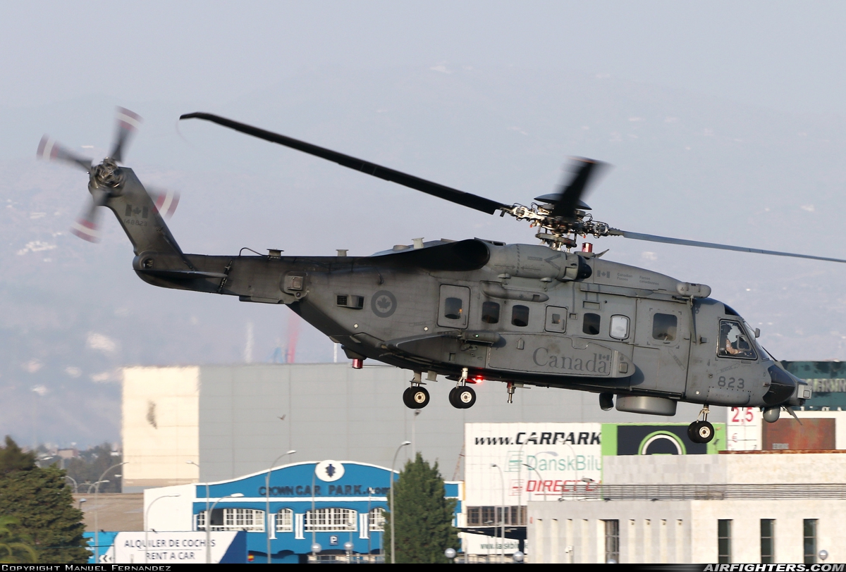 Canada - Navy Sikorsky CH-148 Cyclone (H-92) 148823 at Malaga (AGP / LEMG), Spain