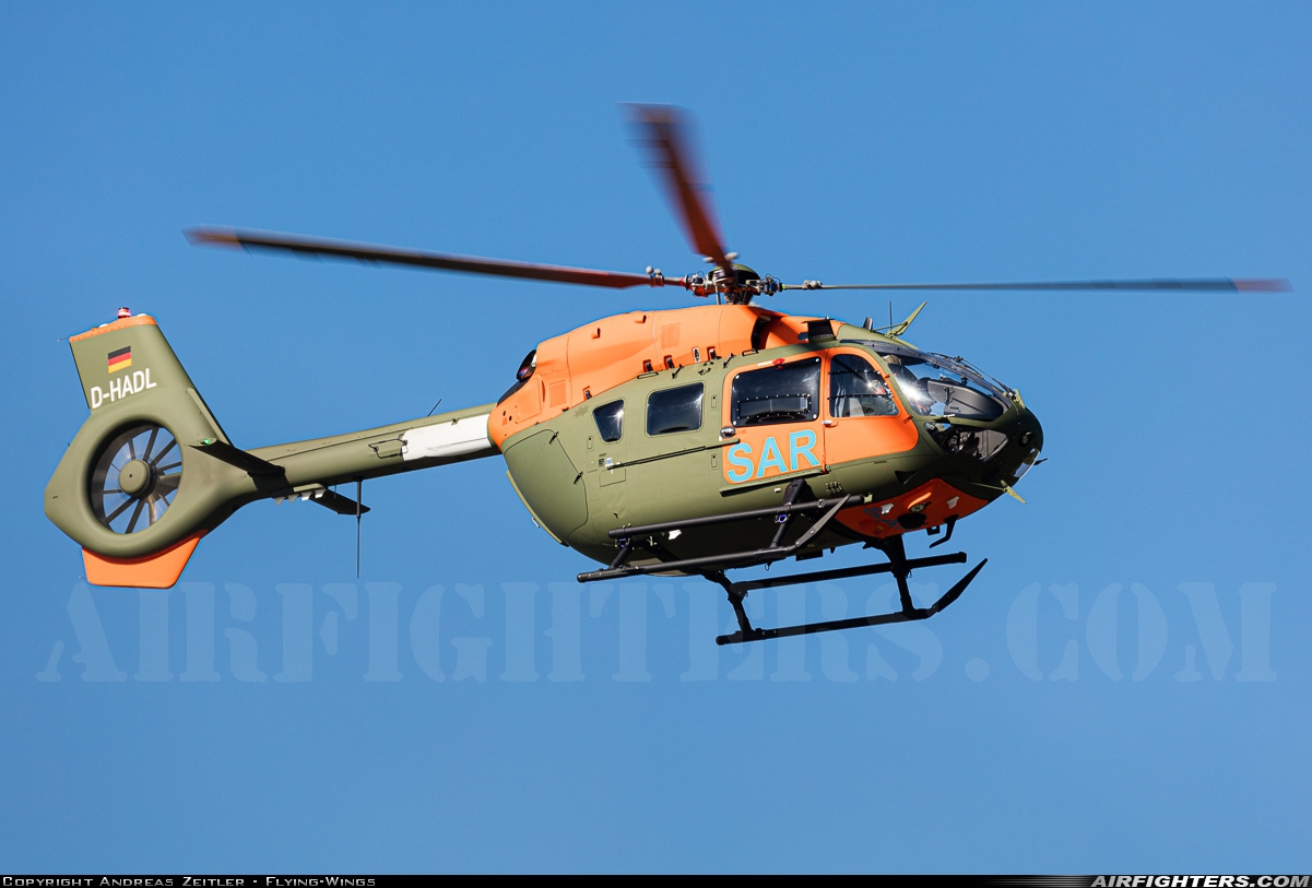 Germany - Air Force Eurocopter EC-645T2 D-HADL at Ingolstadt - Manching (ETSI), Germany