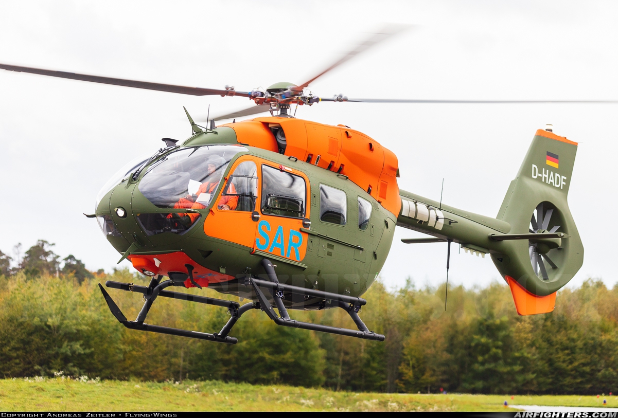 Germany - Air Force Eurocopter EC-645T2 D-HADF at Ingolstadt - Manching (ETSI), Germany