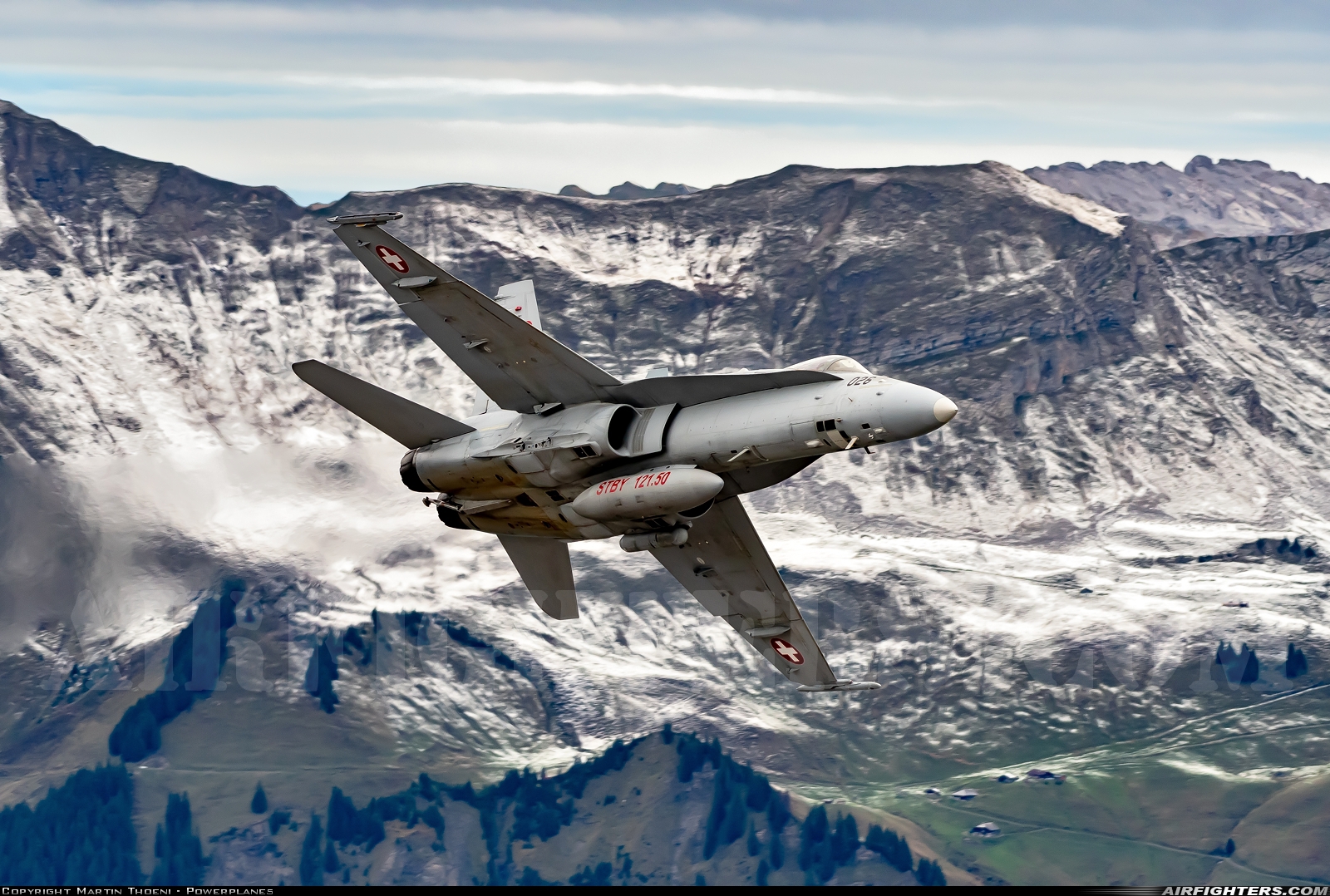 Switzerland - Air Force McDonnell Douglas F/A-18C Hornet J-5026 at Off-Airport - Axalp, Switzerland