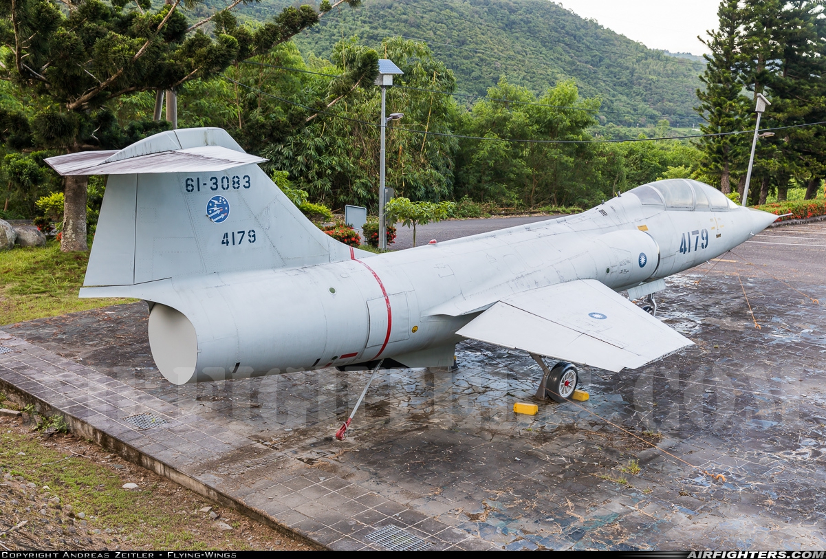 Taiwan - Air Force Lockheed TF-104G Starfighter 4179 at Off-Airport - Taitung, Taiwan
