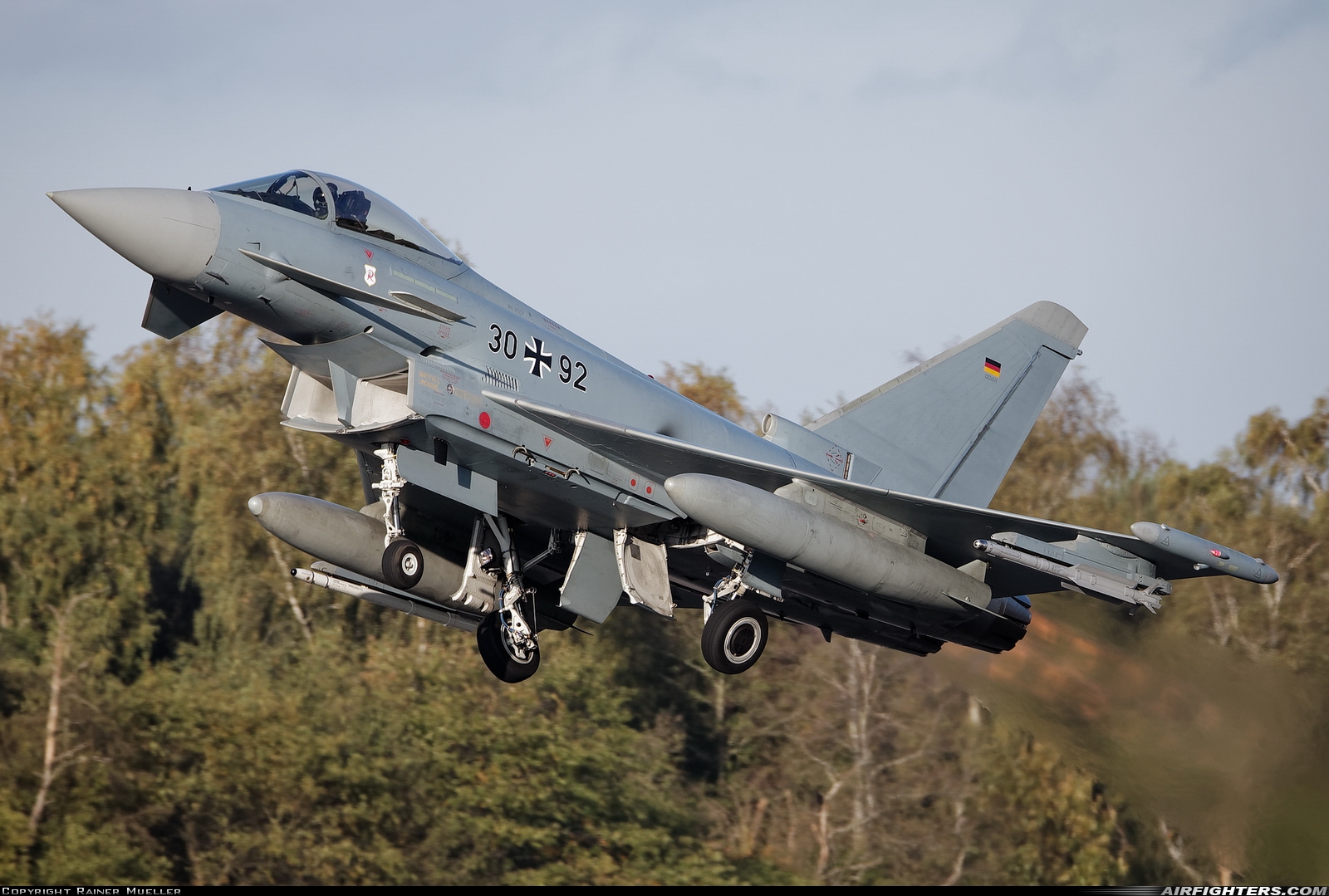 Germany - Air Force Eurofighter EF-2000 Typhoon S 30+92 at Wittmundhafen (Wittmund) (ETNT), Germany