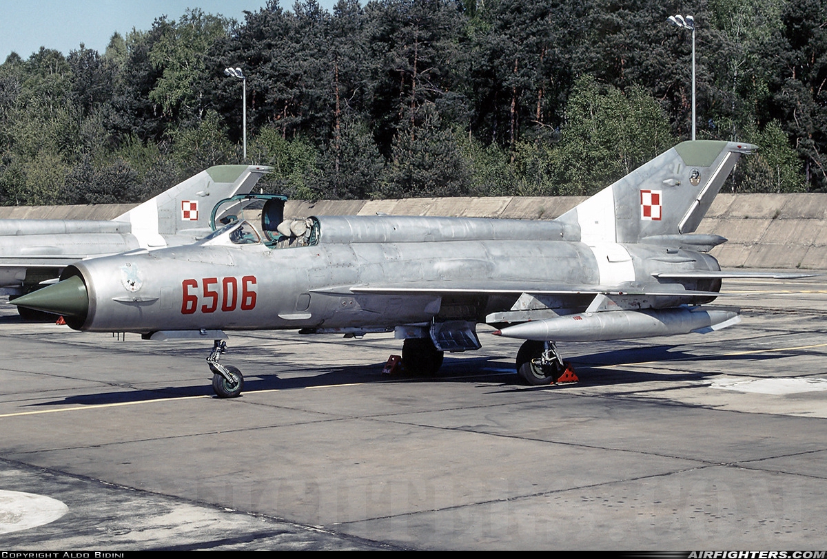Poland - Air Force Mikoyan-Gurevich MiG-21MF 6506 at Foggia  Amendola  (LIBA), Italy
