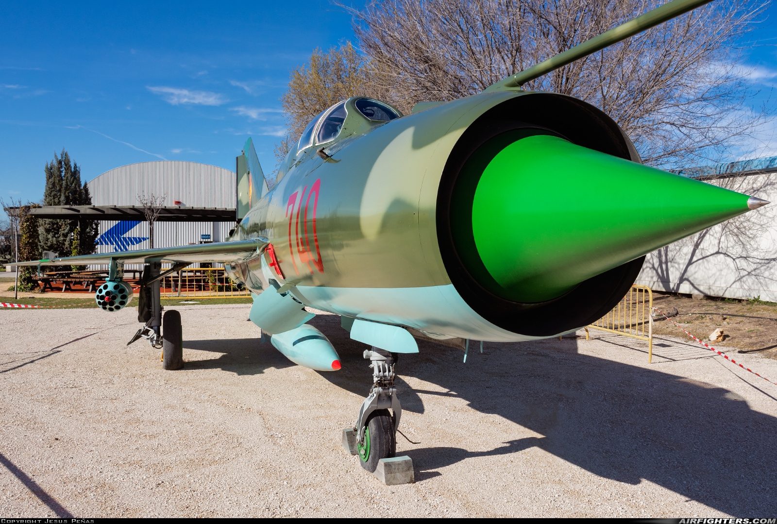Germany - Air Force Mikoyan-Gurevich MiG-21SPS 740 at Madrid - Cuatro Vientos (LECU / LEVS), Spain