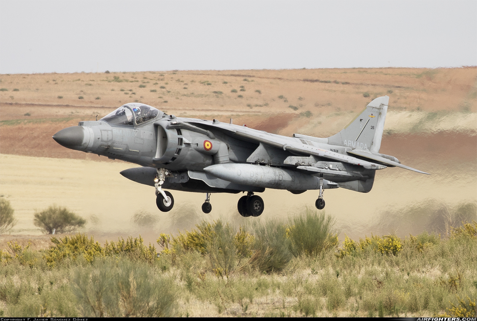 Spain - Navy McDonnell Douglas EAV-8B+ Harrier II VA.1B-38 at Madrid - Torrejon (TOJ / LETO), Spain