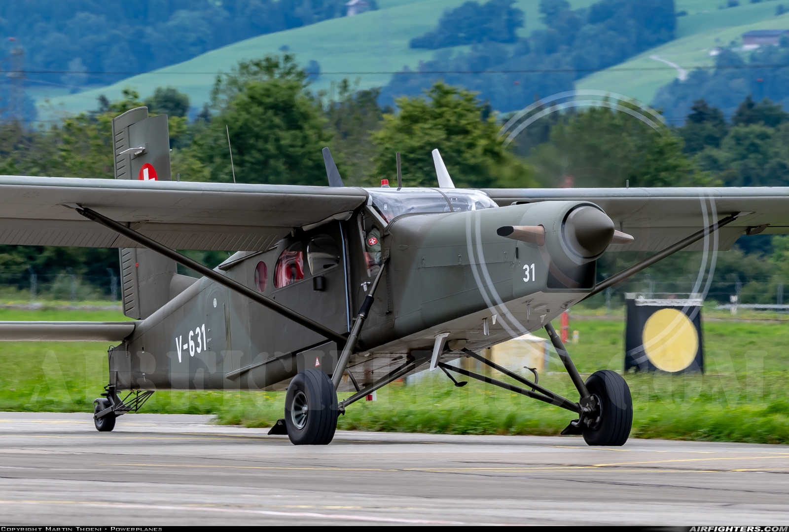 Switzerland - Air Force Pilatus PC-6/B2-H2M-1 Turbo Porter V-631 at Emmen (EML / LSME), Switzerland