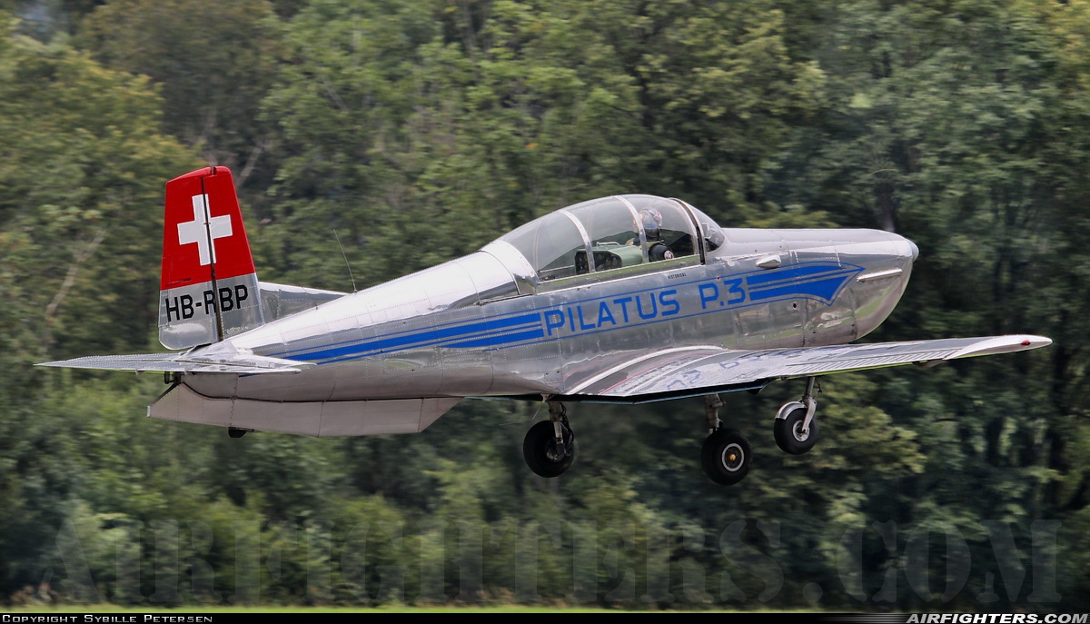 Private - P-3 Flyers Pilatus P-3-05 HB-RBP at Mollis (LSMF), Switzerland