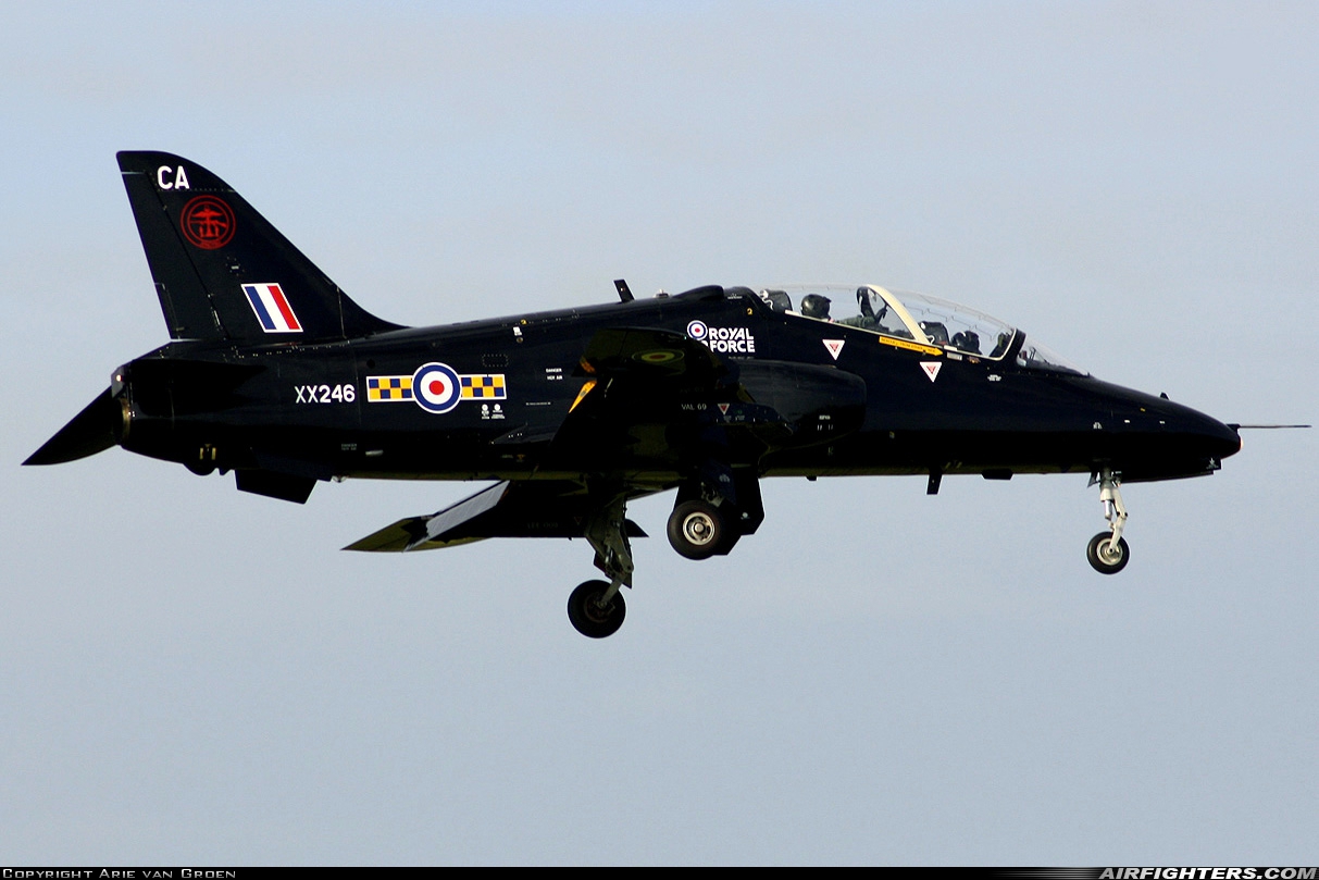 UK - Air Force British Aerospace Hawk T.1A XX246 at Leeuwarden (LWR / EHLW), Netherlands