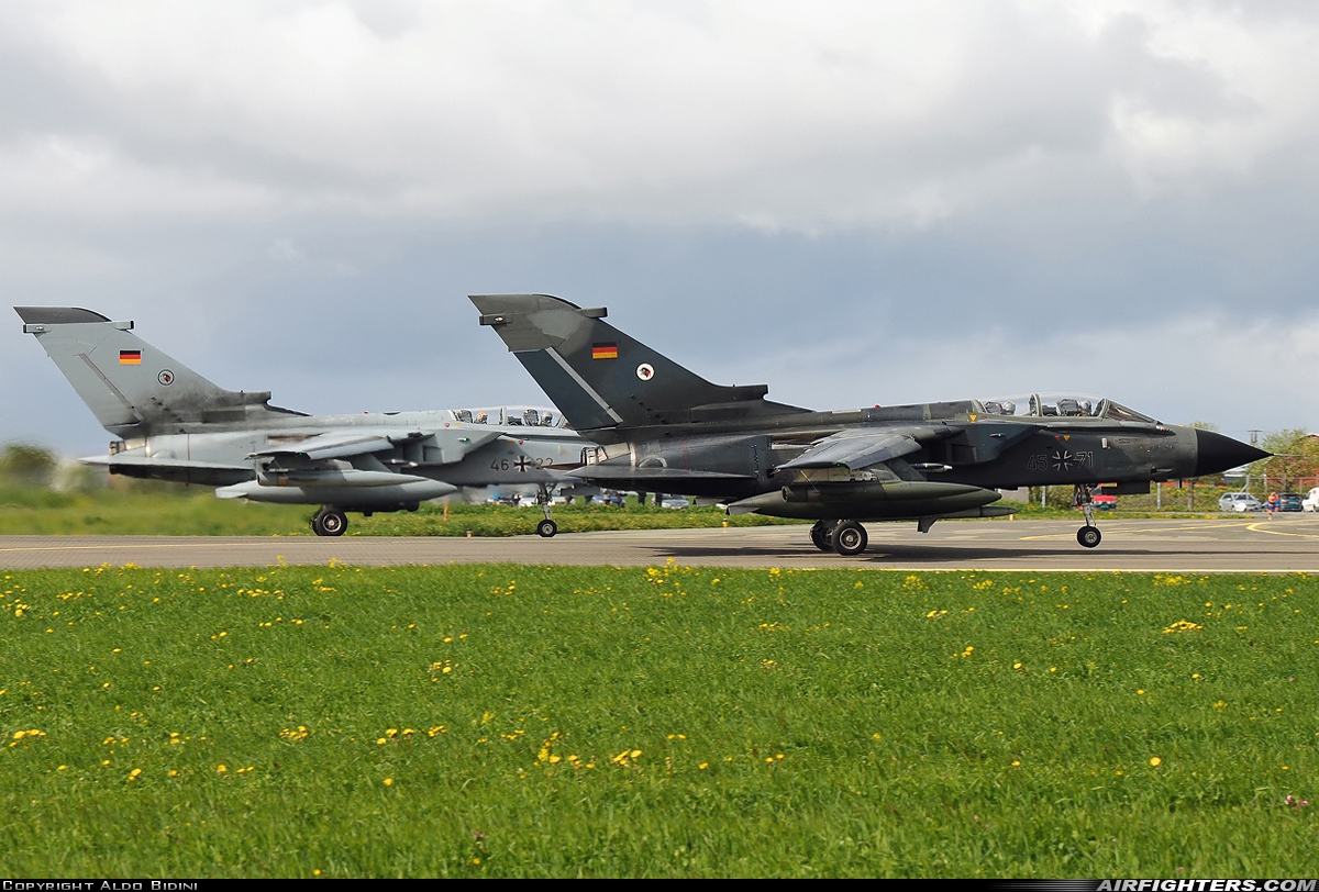 Germany - Air Force Panavia Tornado IDS 45+71 at Orland (OLA / ENOL), Norway