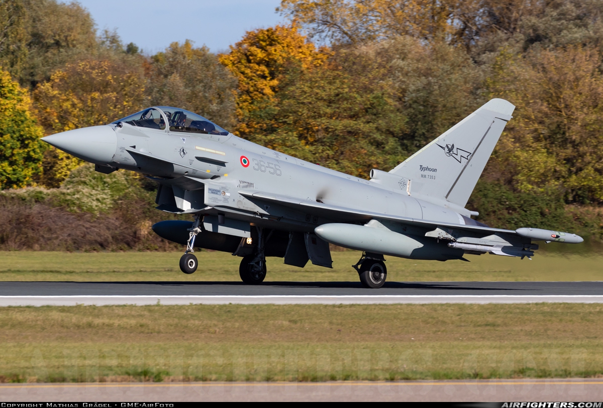 Italy - Air Force Eurofighter F-2000A Typhoon (EF-2000S) MM7353 at Neuburg - Zell (ETSN), Germany