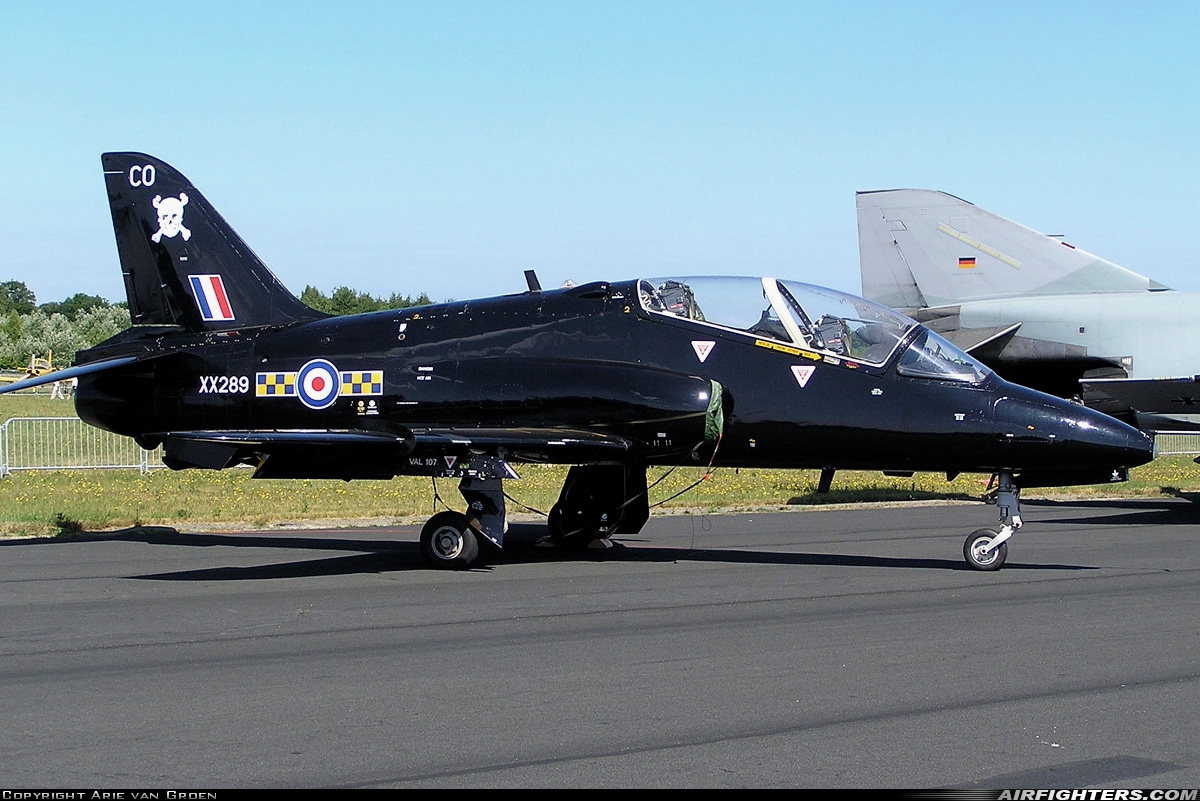 UK - Air Force British Aerospace Hawk T.1A XX289 at Breda - Gilze-Rijen (GLZ / EHGR), Netherlands