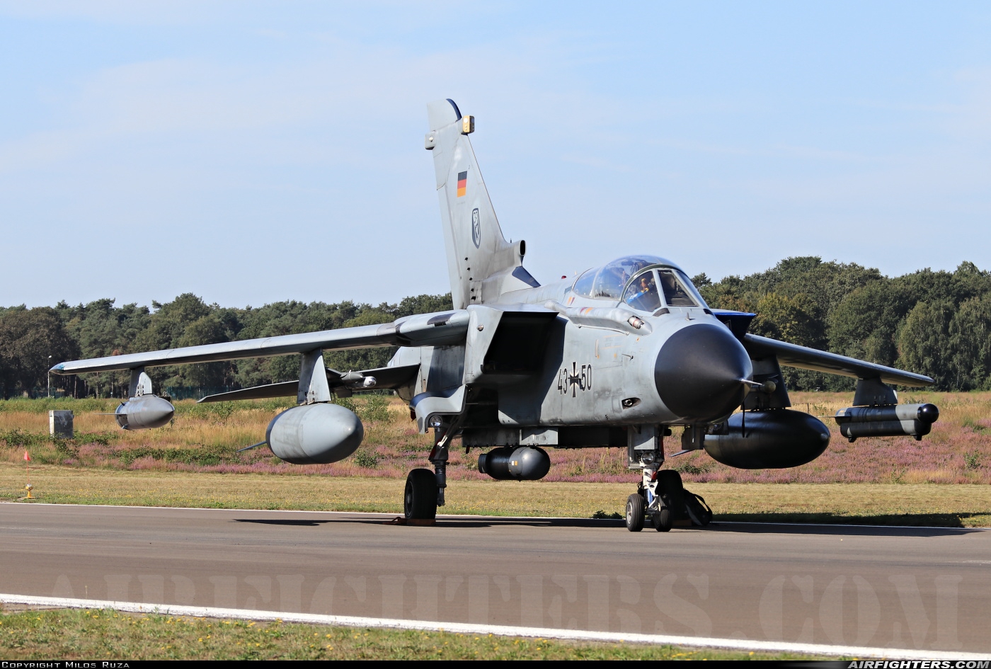 Germany - Air Force Panavia Tornado IDS 43+50 at Kleine Brogel (EBBL), Belgium