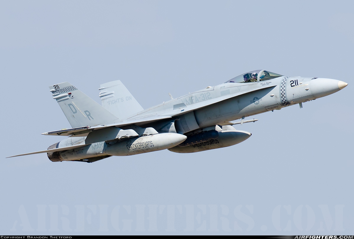 USA - Marines McDonnell Douglas F/A-18C Hornet 164891 at Fort Worth - NAS JRB / Carswell Field (AFB) (NFW / KFWH), USA