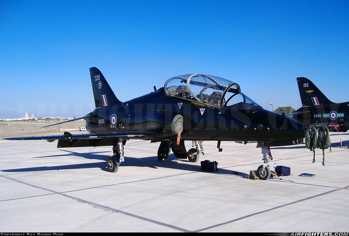 UK - Air Force British Aerospace Hawk T.1 XX325 at Luqa - Malta International (MLA / LMML), Malta