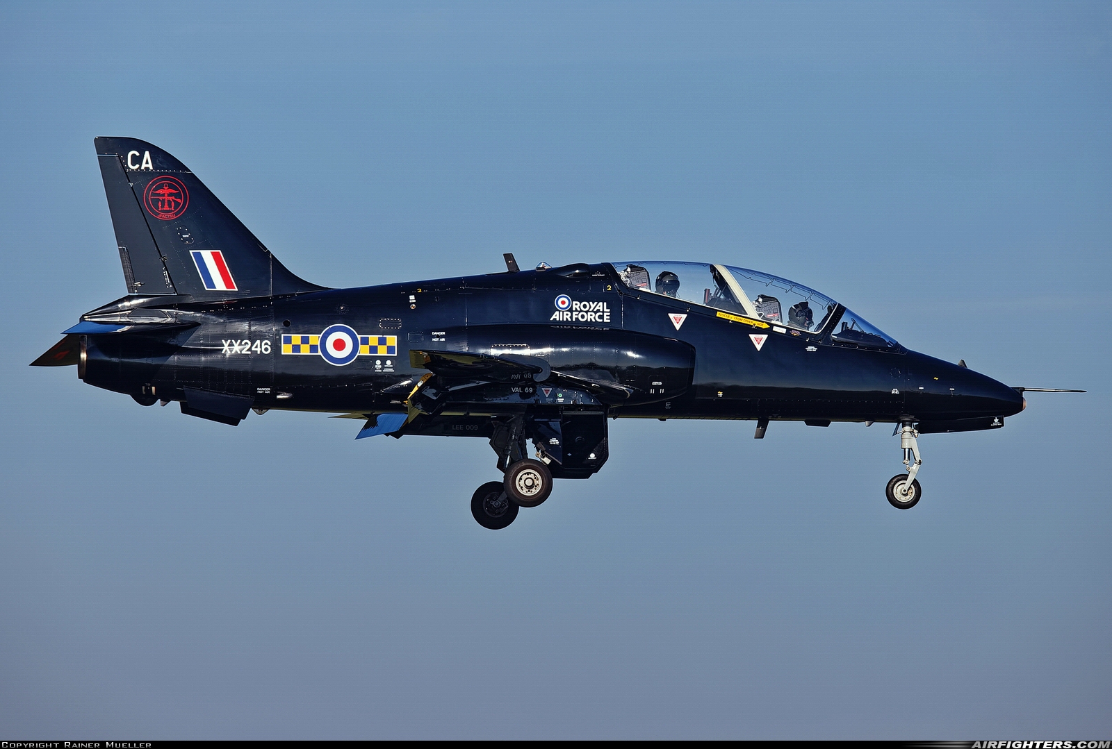 UK - Air Force British Aerospace Hawk T.1A XX246 at Leeuwarden (LWR / EHLW), Netherlands