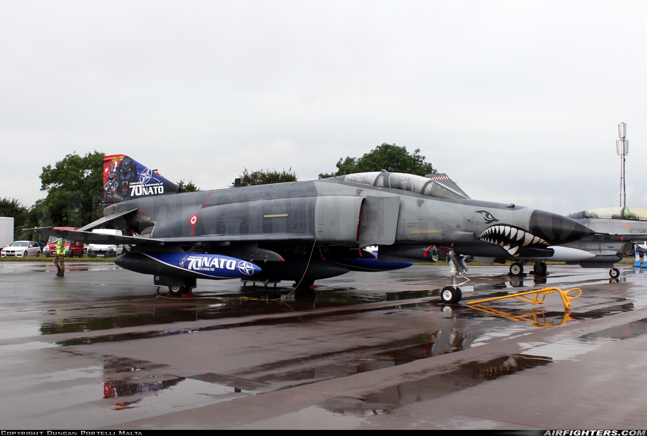Türkiye - Air Force McDonnell Douglas F-4E-2020 Terminator 77-0288 at Fairford (FFD / EGVA), UK