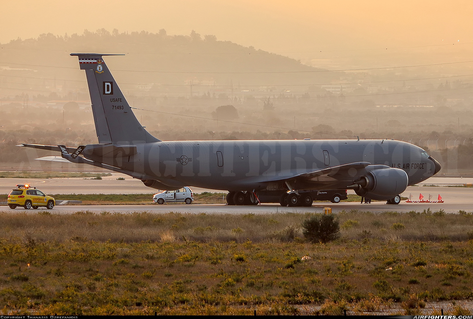 USA - Air Force Boeing KC-135R Stratotanker (717-100) 57-1493 at Athens - Eleftherios Venizelos (Spata) (ATH / LGAV), Greece