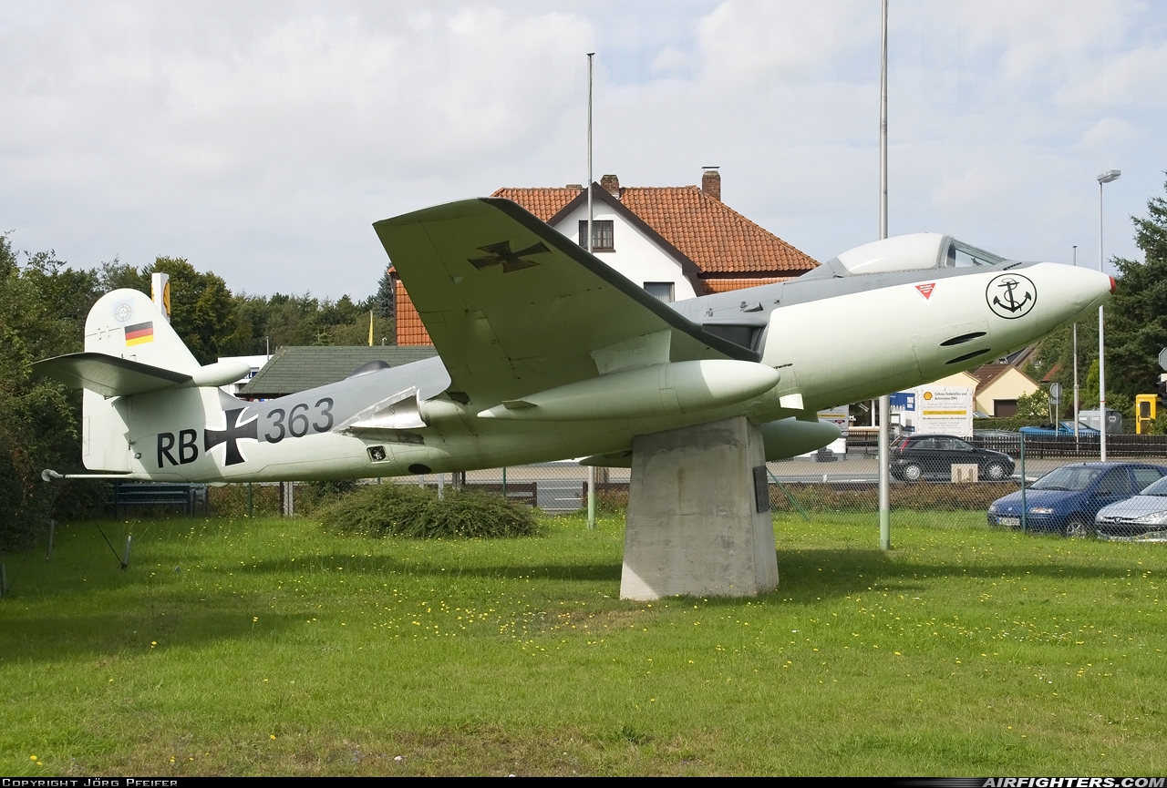 Germany - Navy Hawker Sea Hawk F101 RB+363 at Nordholz (- Cuxhaven) (NDZ / ETMN), Germany