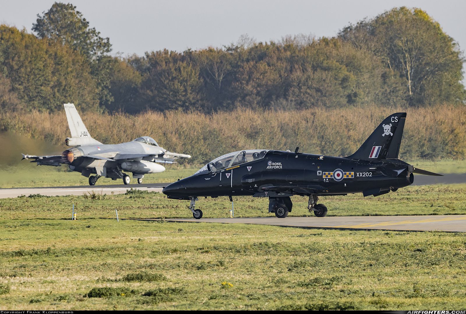 UK - Air Force British Aerospace Hawk T.1A XX202 at Leeuwarden (LWR / EHLW), Netherlands