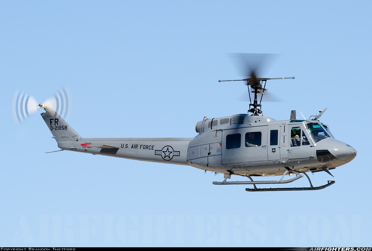 USA - Air Force Bell TH-1H Iroquois (204) 73-21858 at Fort Worth - Alliance (AFW / KAFW), USA