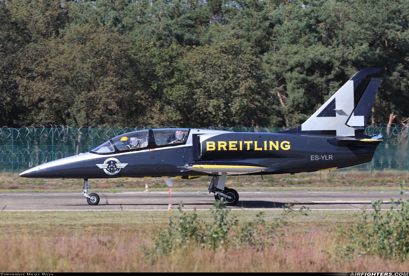 Private - Breitling Jet Team Aero L-39C Albatros ES-YLR at Kleine Brogel (EBBL), Belgium