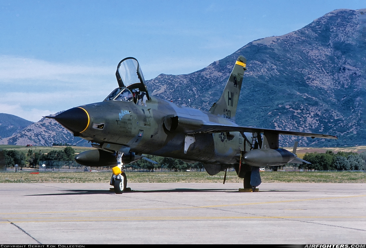 USA - Air Force Republic F-105D Thunderchief 62-4301 at Ogden - Hill AFB (HIF / KHIF), USA
