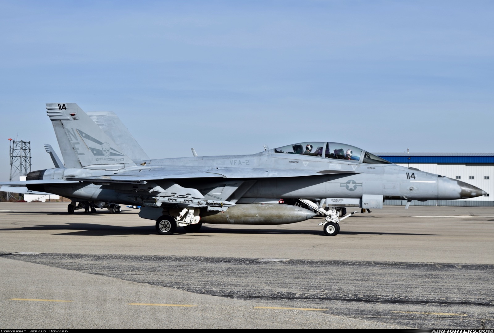 USA - Navy Boeing F/A-18F Super Hornet 166810 at Boise - Air Terminal / Gowen Field (Municipal) (BOI / KBOI), USA