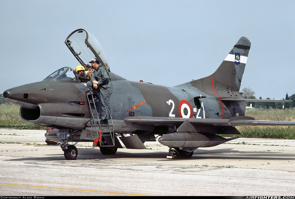 Italy - Air Force Fiat G-91R/1B MM6305 at Treviso-Sant'Angelo - (TSF / LIPH), Italy