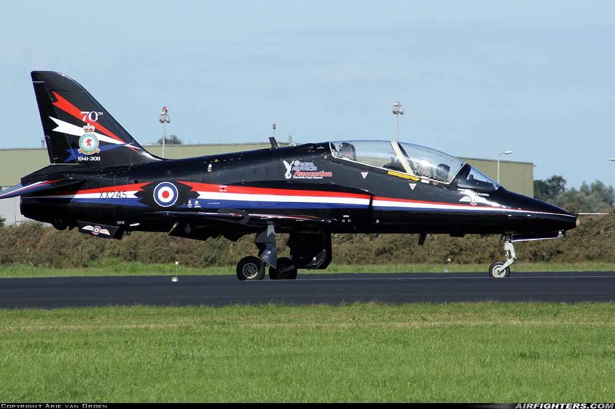 UK - Air Force British Aerospace Hawk T.1 XX245 at Leeuwarden (LWR / EHLW), Netherlands