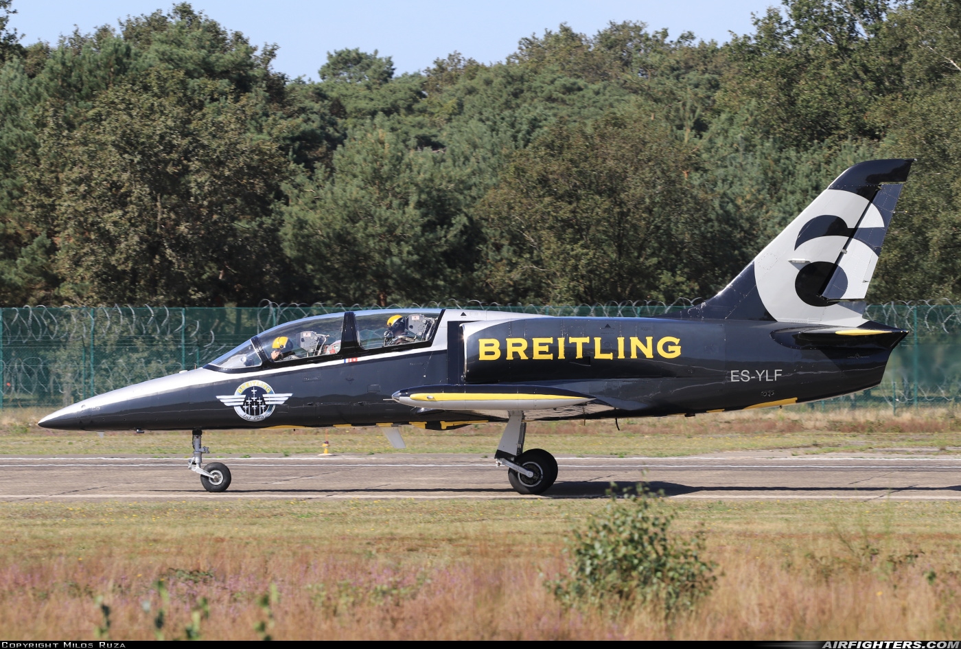 Private - Breitling Jet Team Aero L-39C Albatros ES-YLF at Kleine Brogel (EBBL), Belgium