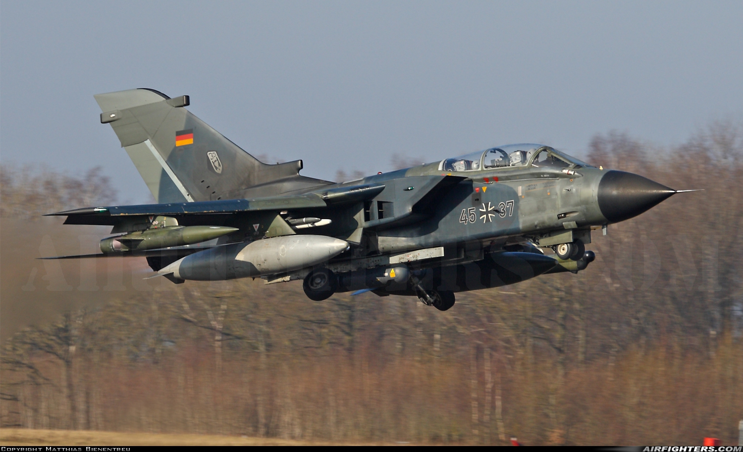 Germany - Air Force Panavia Tornado IDS 45+37 at Florennes (EBFS), Belgium