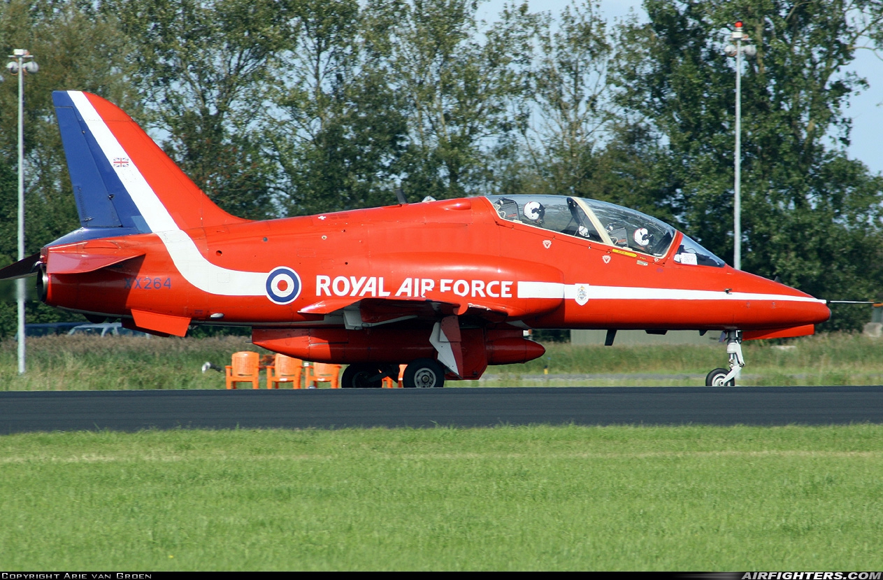 UK - Air Force British Aerospace Hawk T.1 XX264 at Leeuwarden (LWR / EHLW), Netherlands