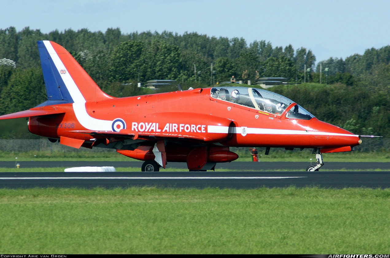 UK - Air Force British Aerospace Hawk T.1A XX306 at Leeuwarden (LWR / EHLW), Netherlands