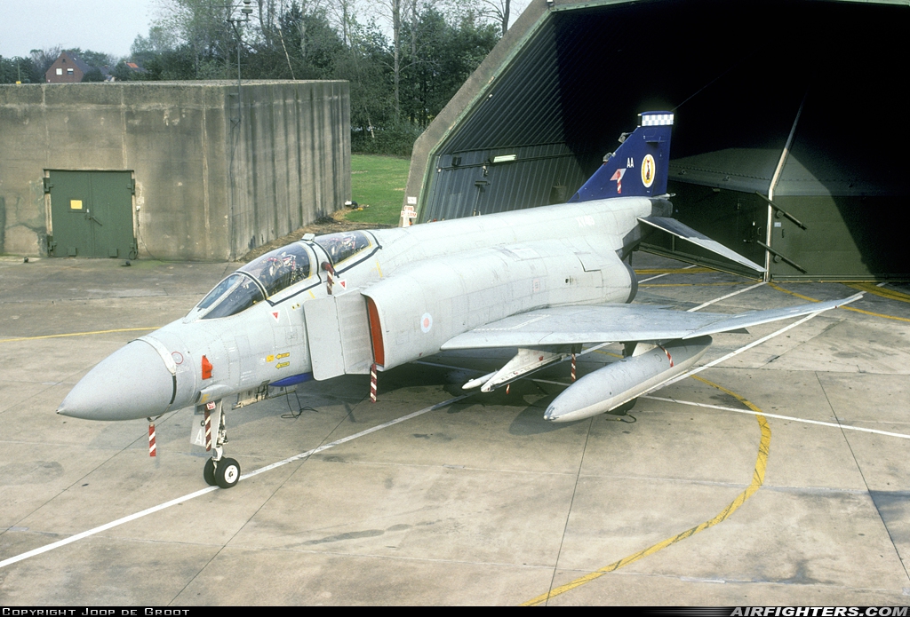 UK - Air Force McDonnell Douglas Phantom FGR2 (F-4M) XV419 at Wildenrath (WID / EDUW), Germany