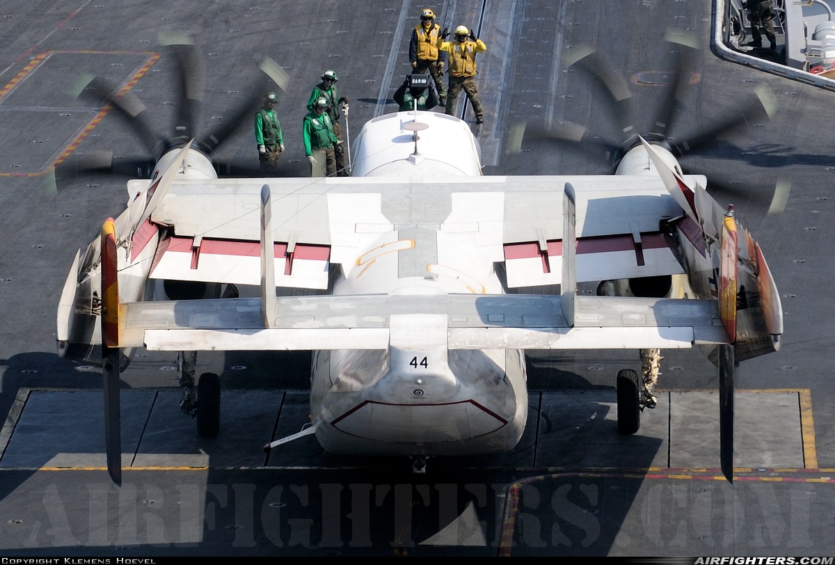 USA - Navy Grumman C-2A Greyhound 162143 at Off-Airport - Mediterranean Sea, International Airspace