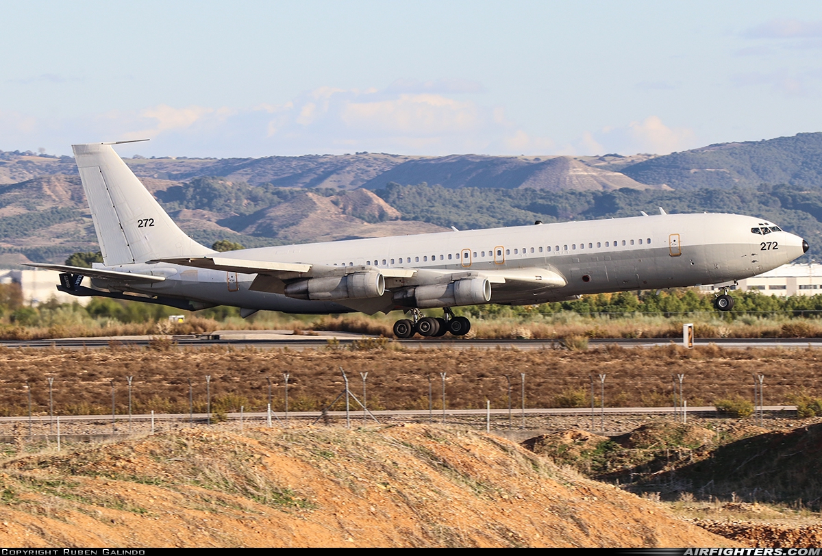 Israel - Air Force Boeing 707-3L6C Re'em 272 at Madrid - Torrejon (TOJ / LETO), Spain
