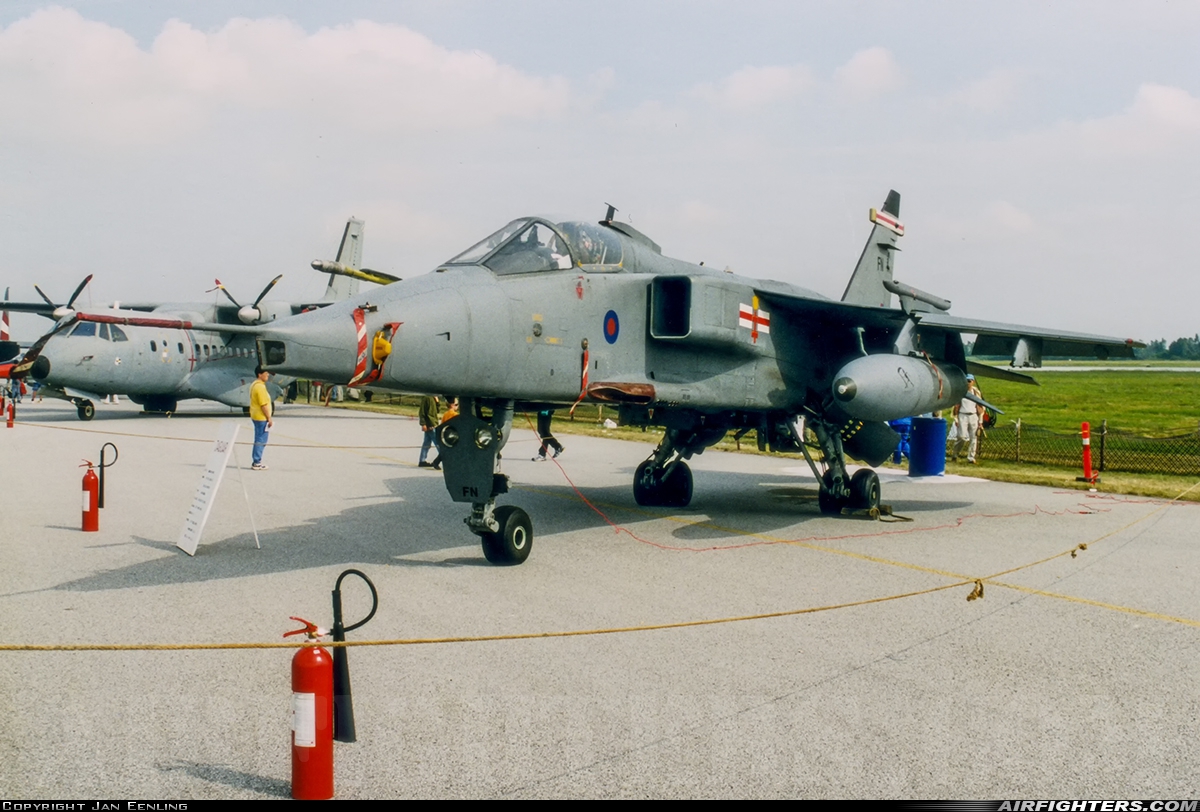 UK - Air Force Sepecat Jaguar GR3A XZ360 at Skrydstrup (EKSP), Denmark