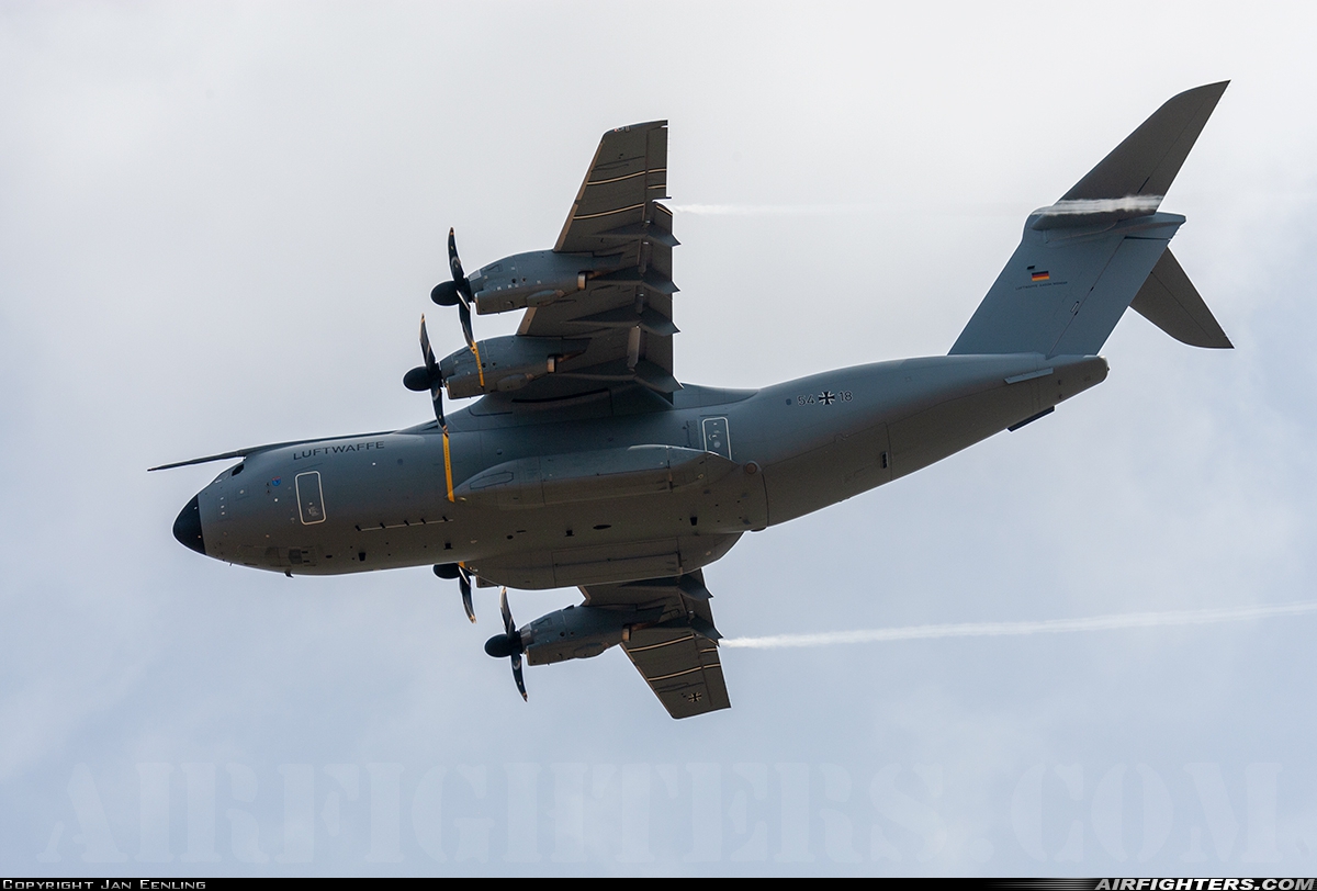 Germany - Air Force Airbus A400M-180 Atlas 54+18 at Texel (EHTX), Netherlands