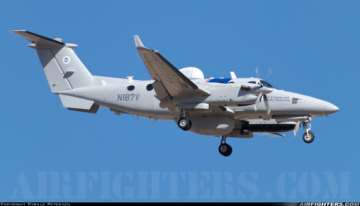 USA - Government Beech Super King Air LR2 (B300) N187V at Tucson - Davis-Monthan AFB (DMA / KDMA), USA