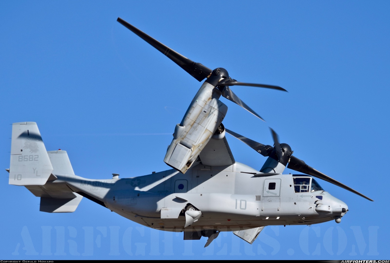 USA - Marines Bell / Boeing MV-22B Osprey 168682 at Boise - Air Terminal / Gowen Field (Municipal) (BOI / KBOI), USA