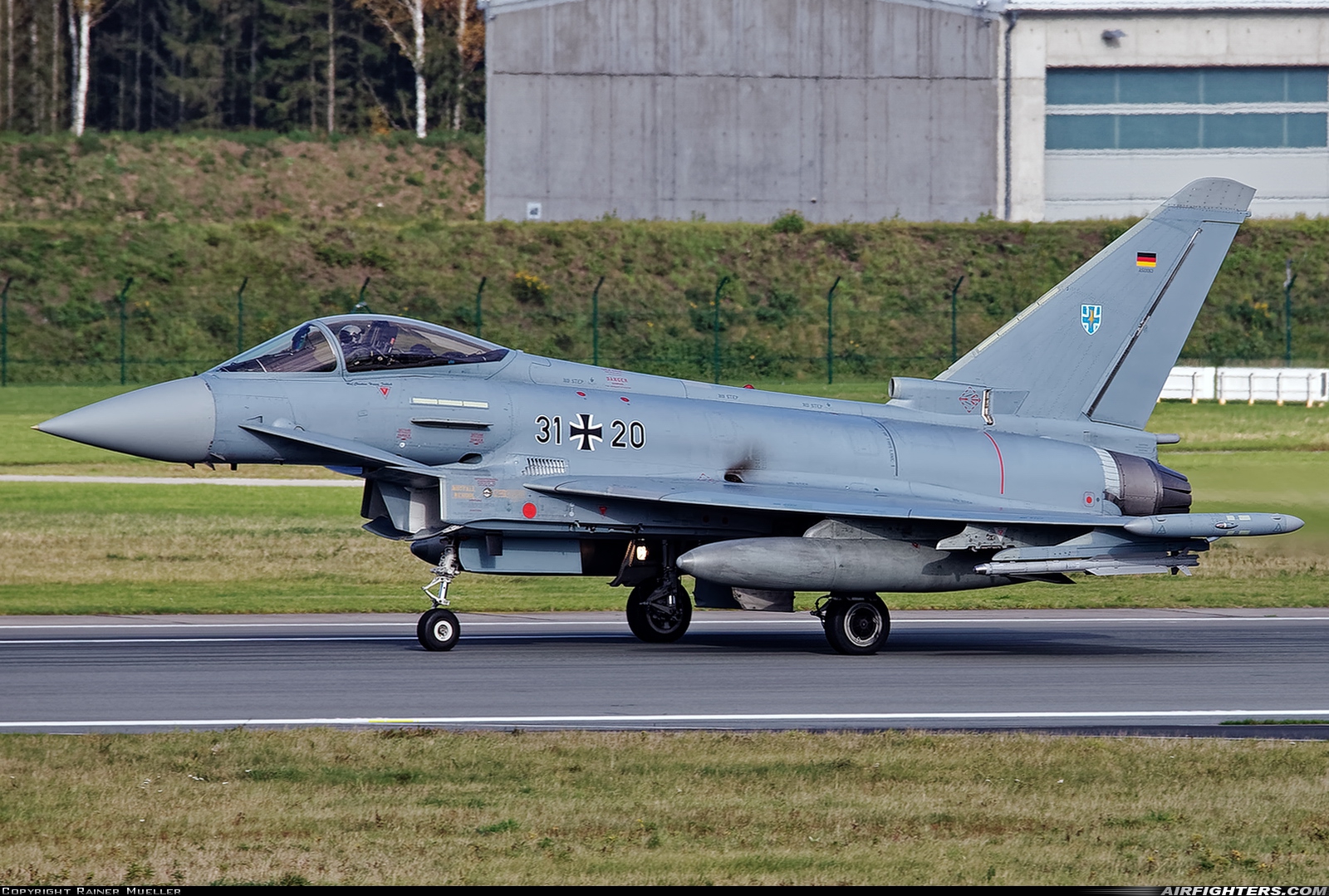 Germany - Air Force Eurofighter EF-2000 Typhoon S 31+20 at Rostock - Laage (RLG / ETNL), Germany