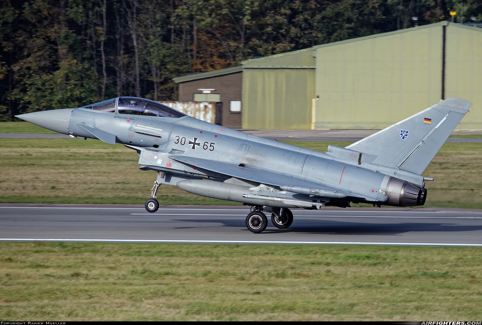 Germany - Air Force Eurofighter EF-2000 Typhoon S 30+65 at Rostock - Laage (RLG / ETNL), Germany