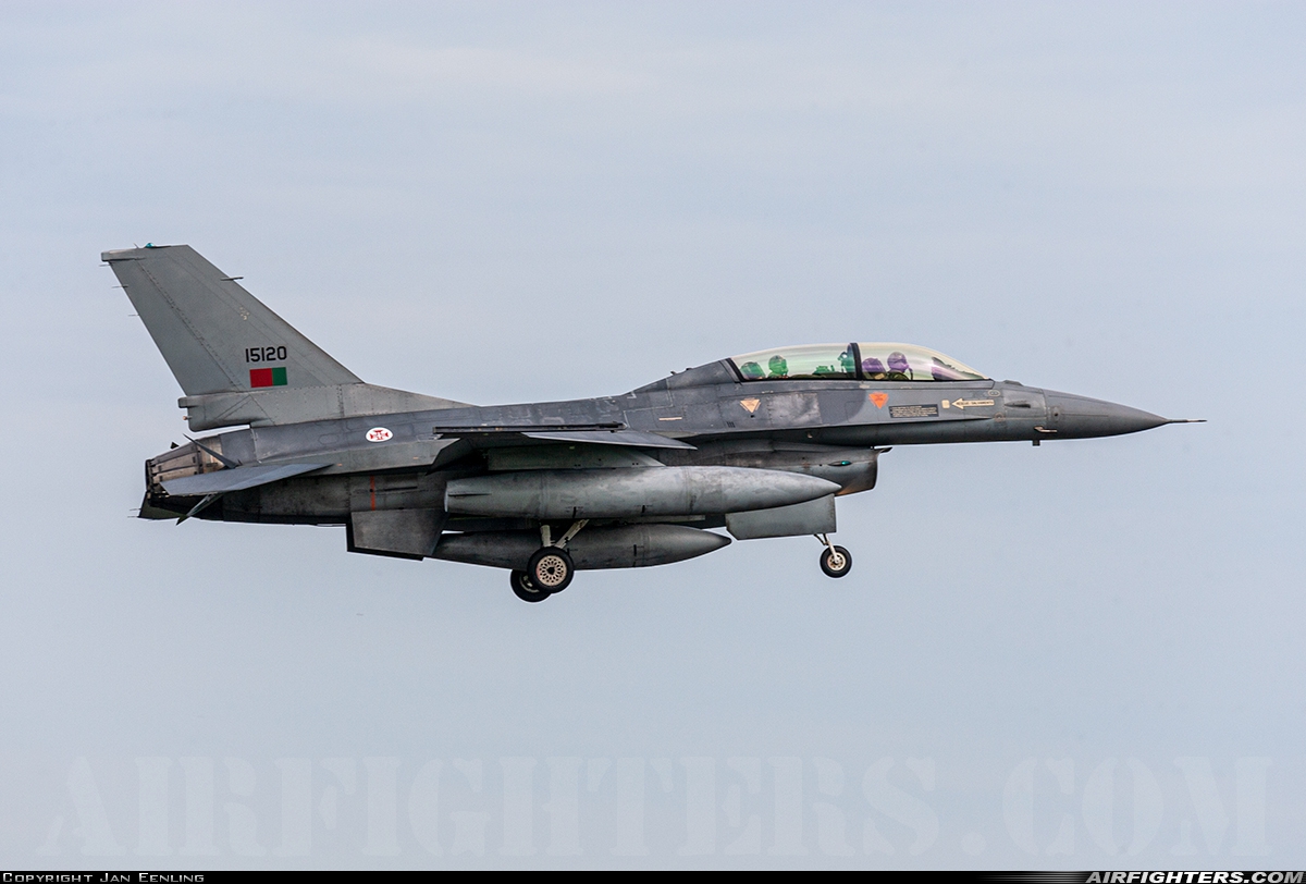 Portugal - Air Force General Dynamics F-16BM Fighting Falcon 15120 at Leeuwarden (LWR / EHLW), Netherlands