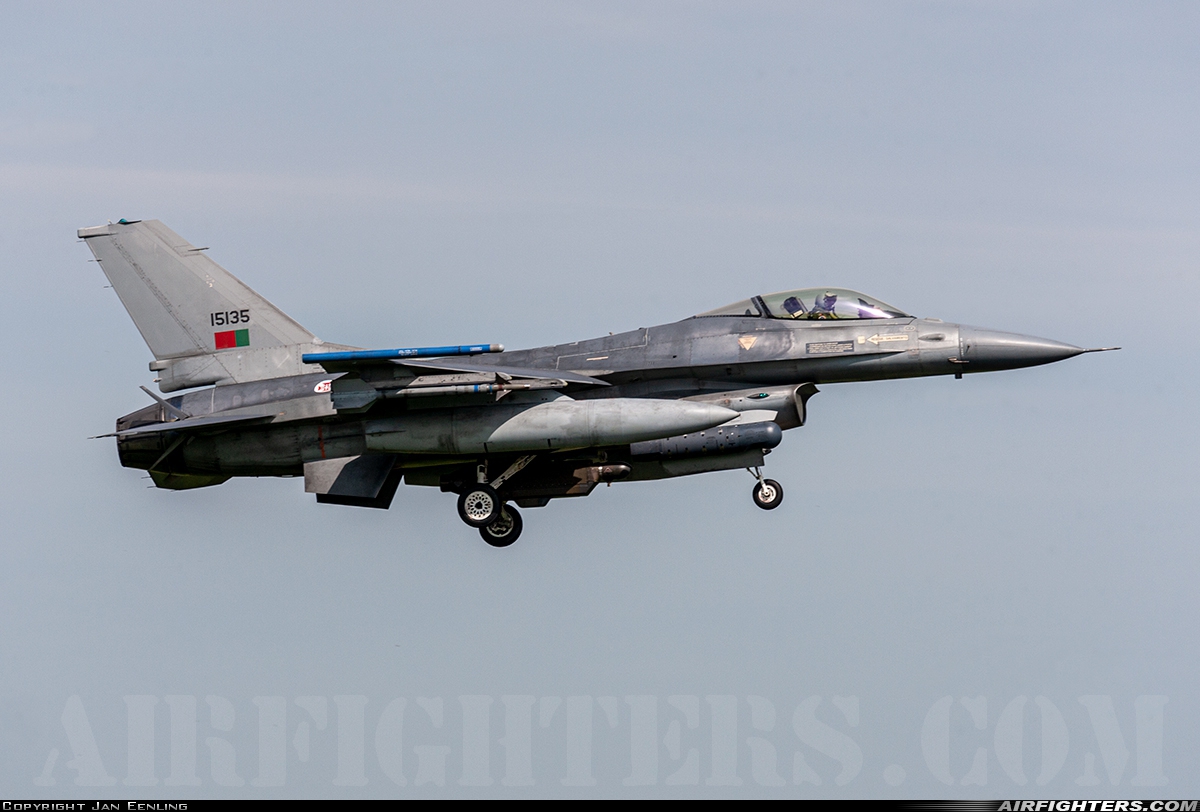 Portugal - Air Force General Dynamics F-16AM Fighting Falcon 15135 at Leeuwarden (LWR / EHLW), Netherlands