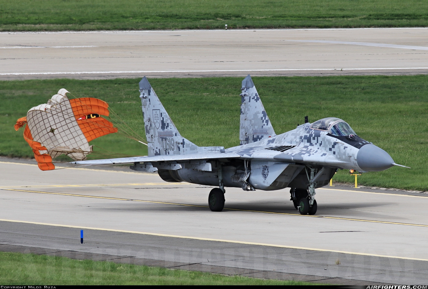 Slovakia - Air Force Mikoyan-Gurevich MiG-29AS 0619 at Ostrava - Mosnov (OSR / LKMT), Czech Republic