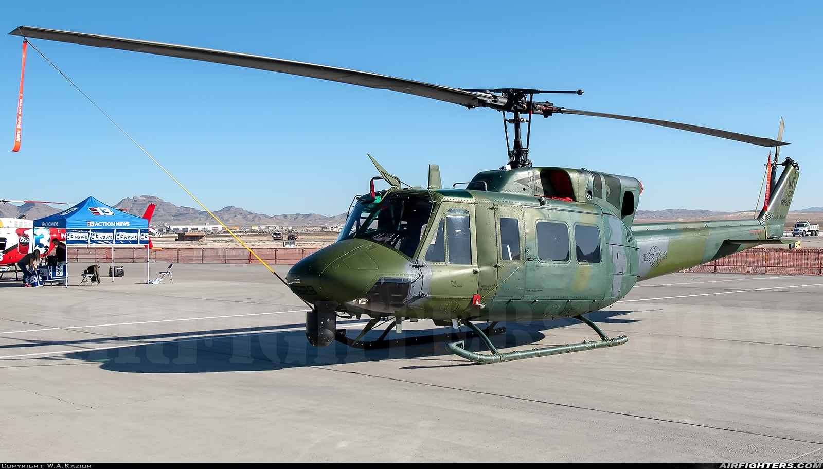 USA - Air Force Bell UH-1N Iroquois (212) 69-6629 at Las Vegas - Nellis AFB (LSV / KLSV), USA